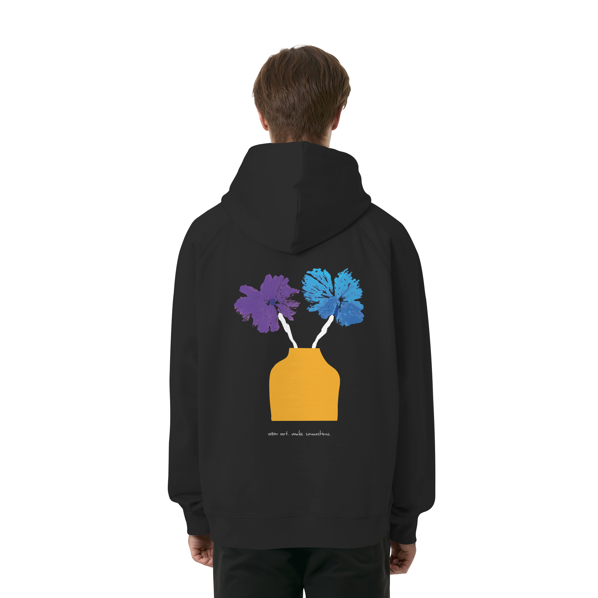 Die Blumenvase (Hoodie)