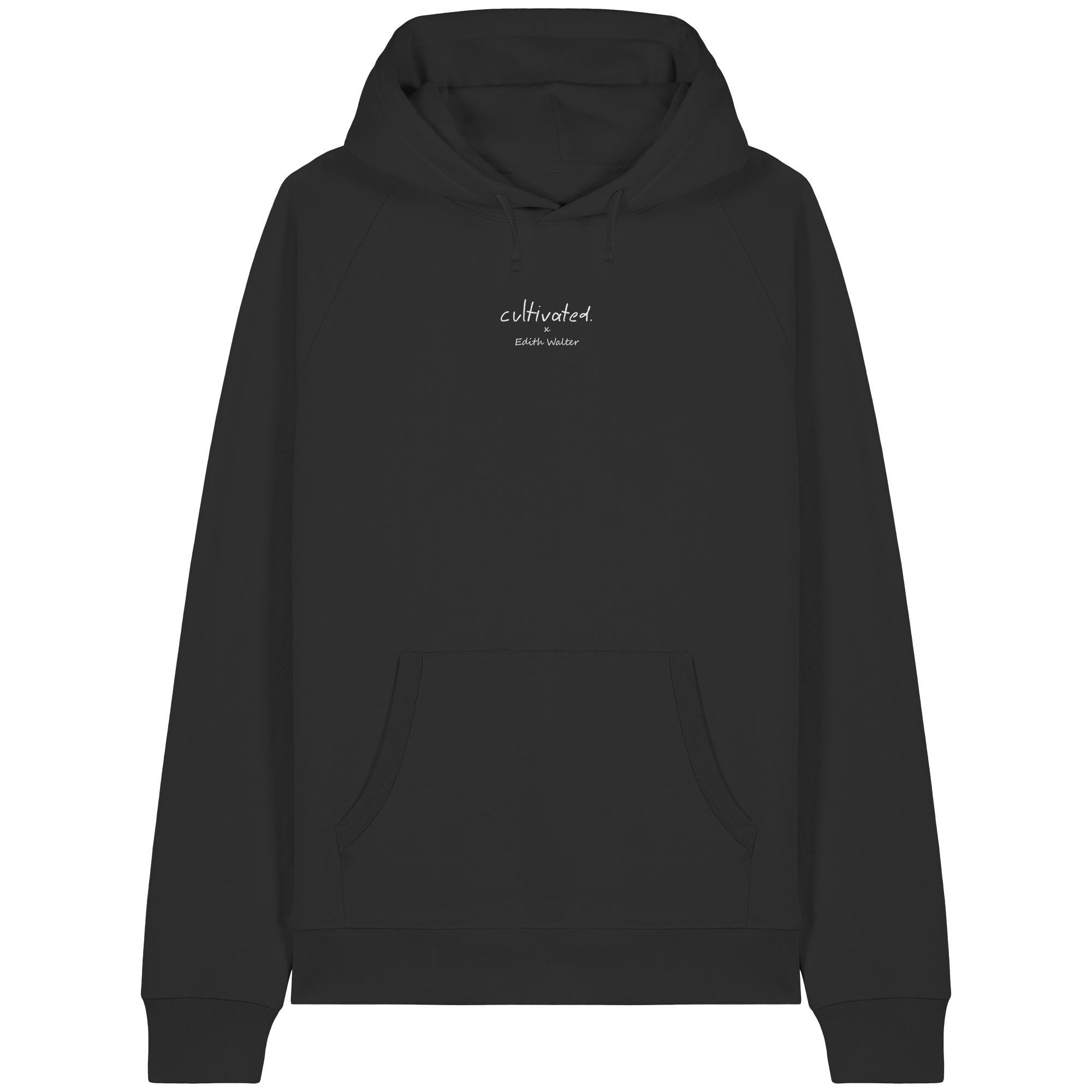 Die Blumenvase - Hoodie mit Stick