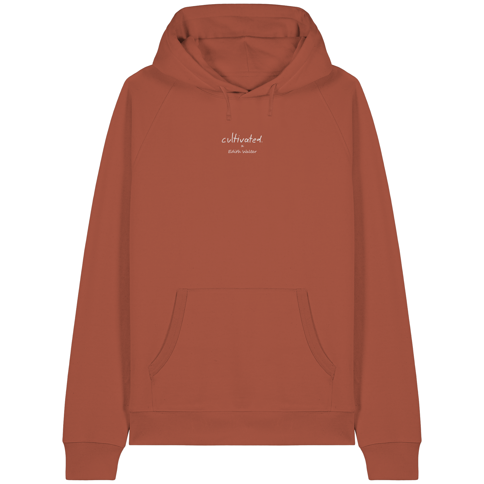 Die Blumenvase - Hoodie mit Stick